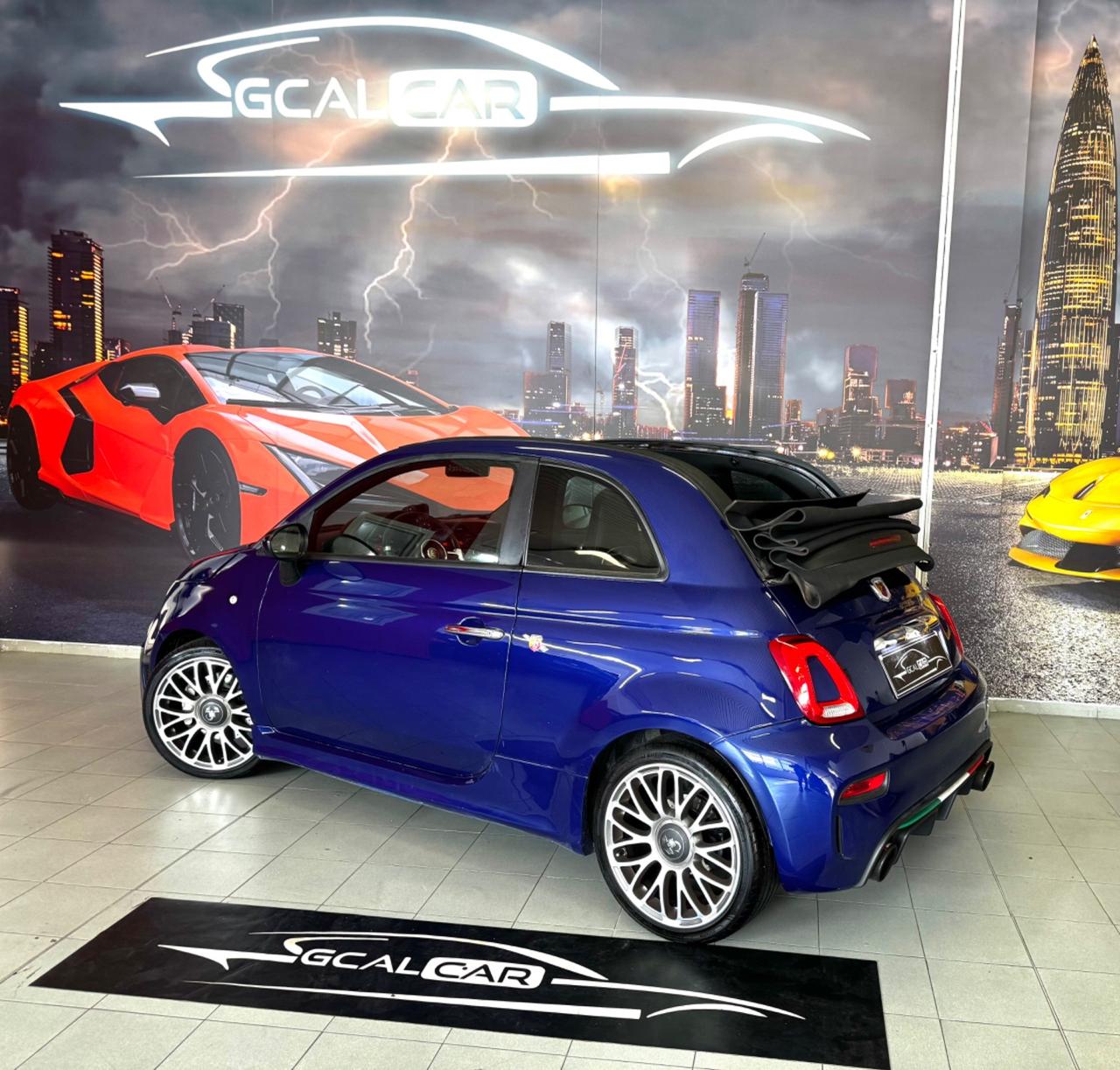 ABARTH 500 CABRIO ELABORATA 300CV MOTORE NUOVO AUTOMATICA OK PERMUTE FINANZIABILE AKRAPOVIC