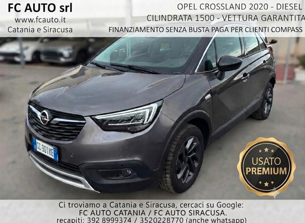 Opel Crossland X 1.5 ECOTEC D 110 CV Ultimate 2020 - PARI AL NUOVO