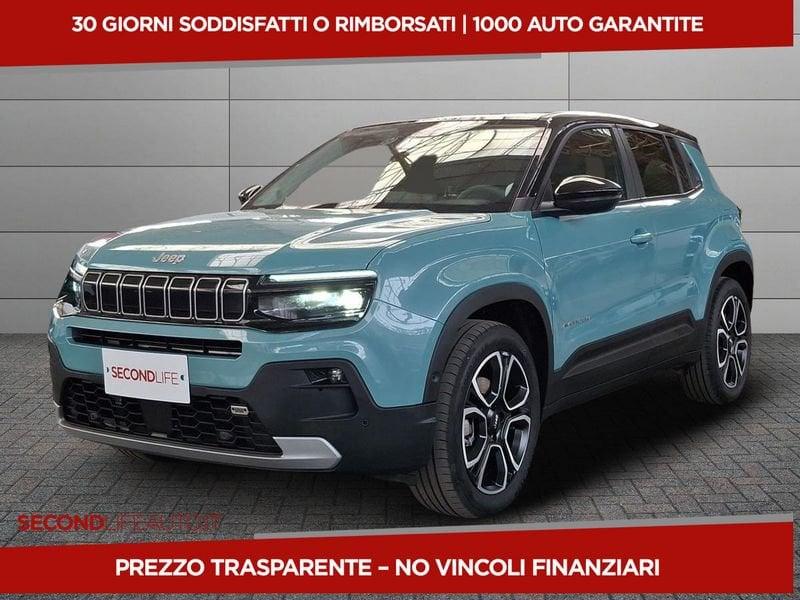 Jeep Avenger 1.2 turbo e-hybrid mhev Summit fwd 110cv edct6