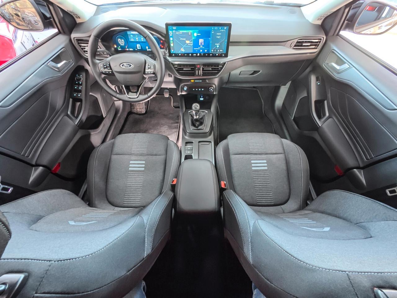 Ford Focus 1.0 EcoBoost Hybrid 125 CV 5p. Active X KM 5600 Garanzia estendibile fino a 2031