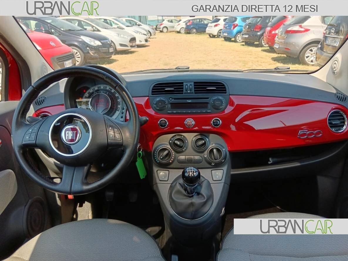 FIAT 500 1.4 Cv 99 Tettuccio Panoramico/apribile - GARANZIA