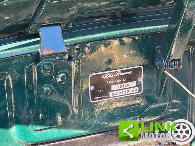 ALFA ROMEO Giulietta Ti 1963 -Restauro appena Eseguito