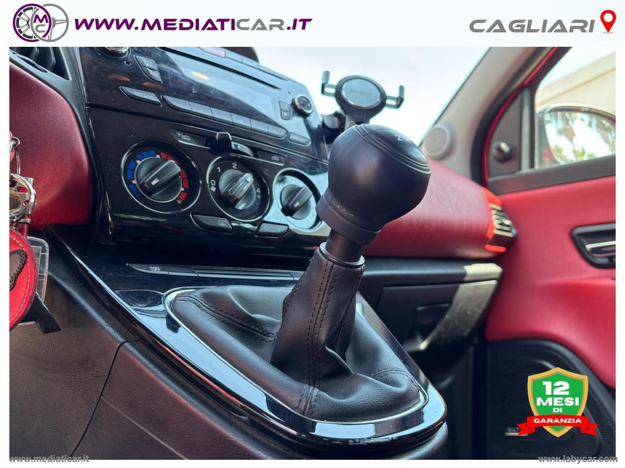 LANCIA Ypsilon 1.3 MJT 95 CV 5p. S&S Black&Red