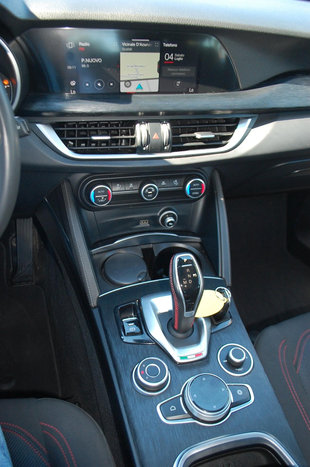 Alfa Romeo Stelvio 2.2 t Business Q4 190CV auto Navi Led Uff Italy USB