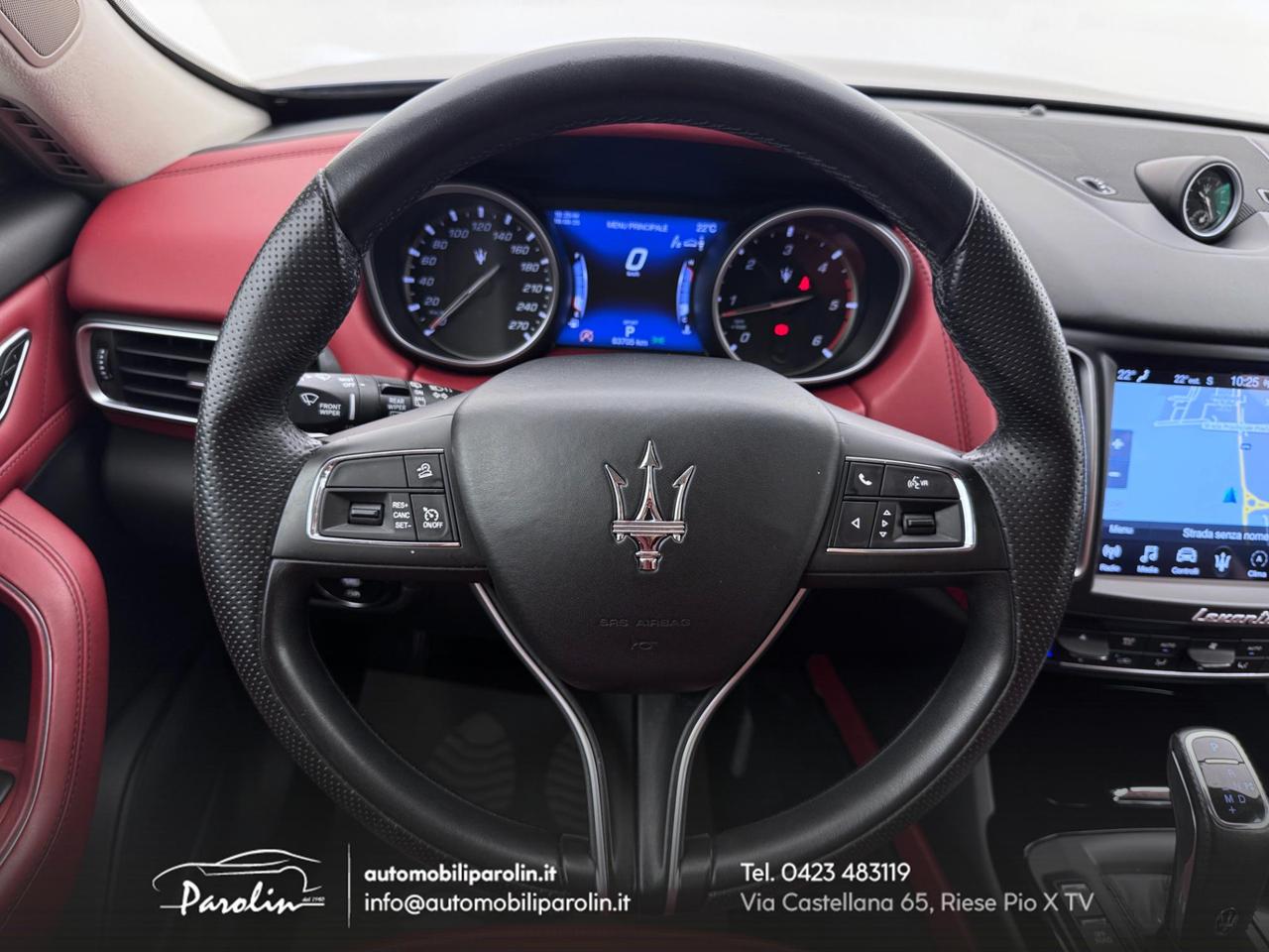 Maserati Levante 3.0 V6 Granlusso 1 proprietario-tagliandi ufficiali