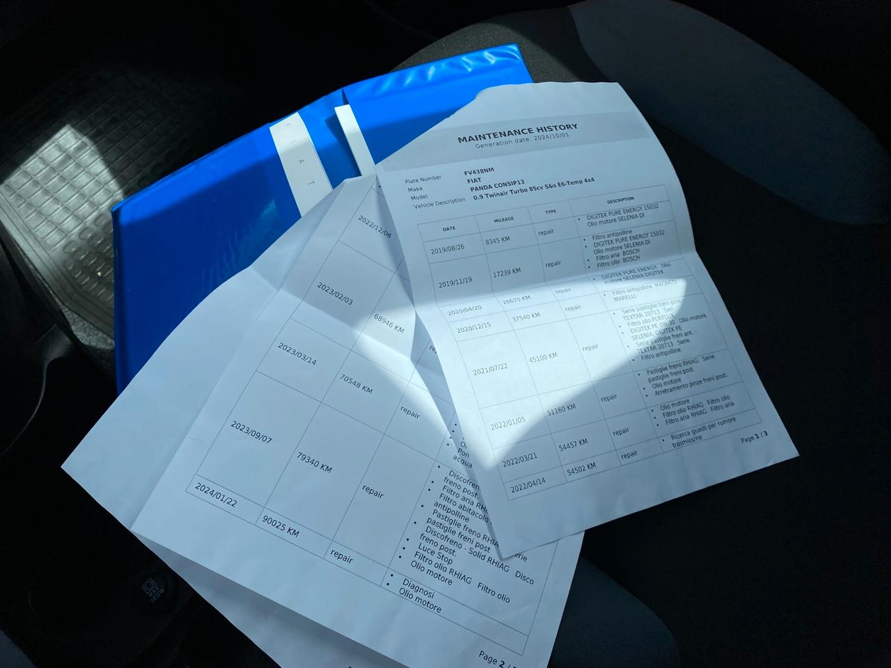 FIAT Panda 4x4 Benz. PARI AL NUOVO / GARANTITA