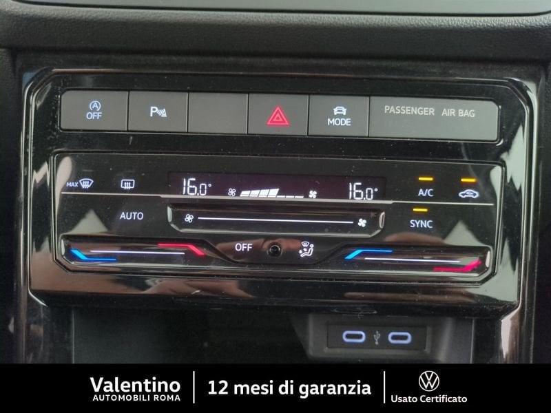 Volkswagen T-Cross 1.0 TSI DSG R-LINE 110 CV