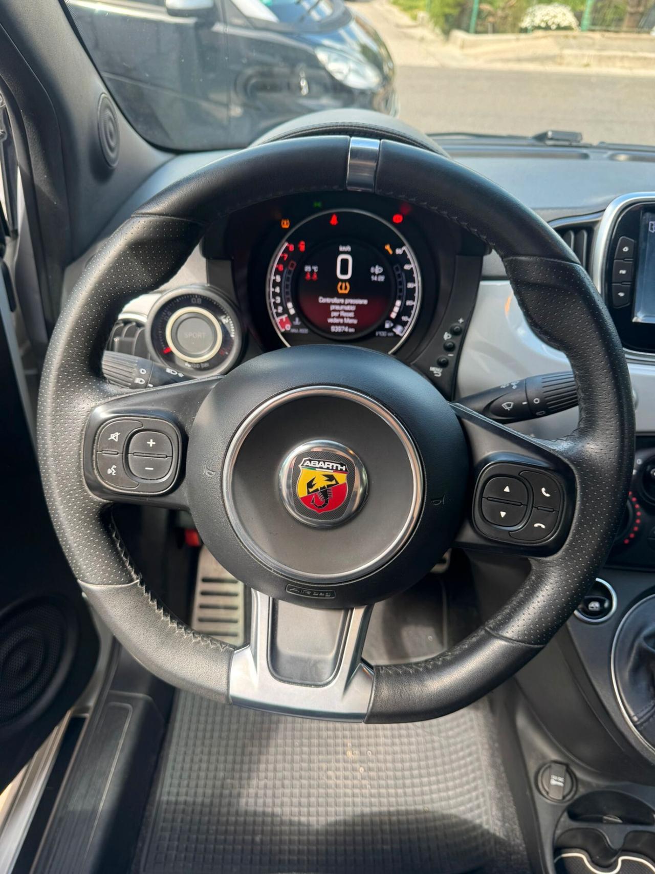 Abarth 595 1.4 Turbo T-Jet 145 CV special pedal comander