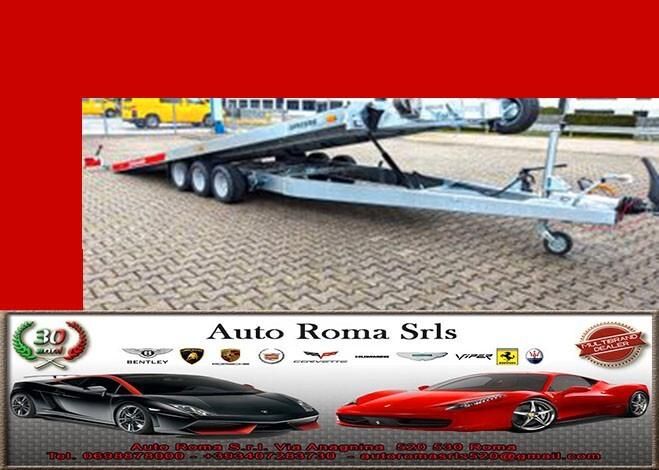 RIMORCHIO TEMARED CARKEEPER 5820S/3 RIBALTABILE A 3 ASSI