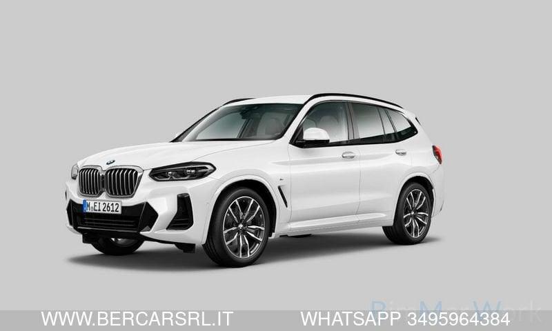 BMW X3 xDrive20d 48V Msport*TELECAMERA TOP VIEW*CAMBIO AL VOLANTE*BMW Live Cockpit Plus*
