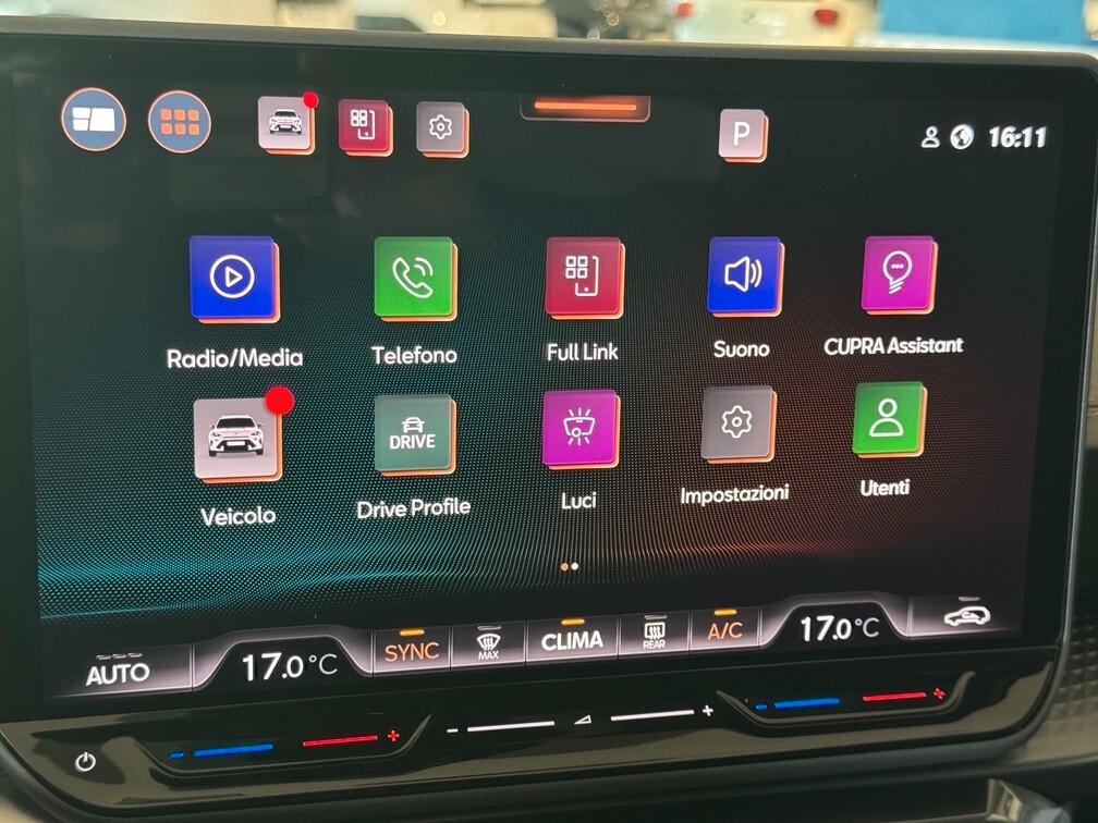 CUPRA Formentor 1.5 hybrid 150cv dsg Led App conn 18"