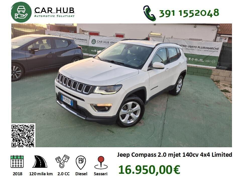 Jeep Compass 2.0 Mjet 4WD 140cv Limited