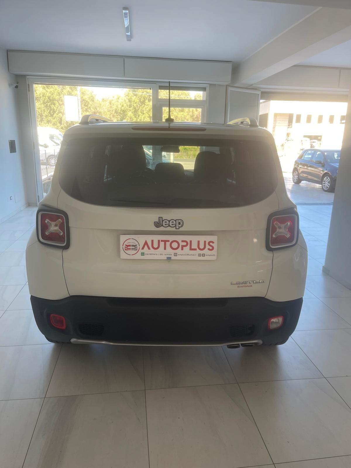Jeep Renegade 1.6 Mjt 120 CV Limited 2017 UNICOPROPIETARIO