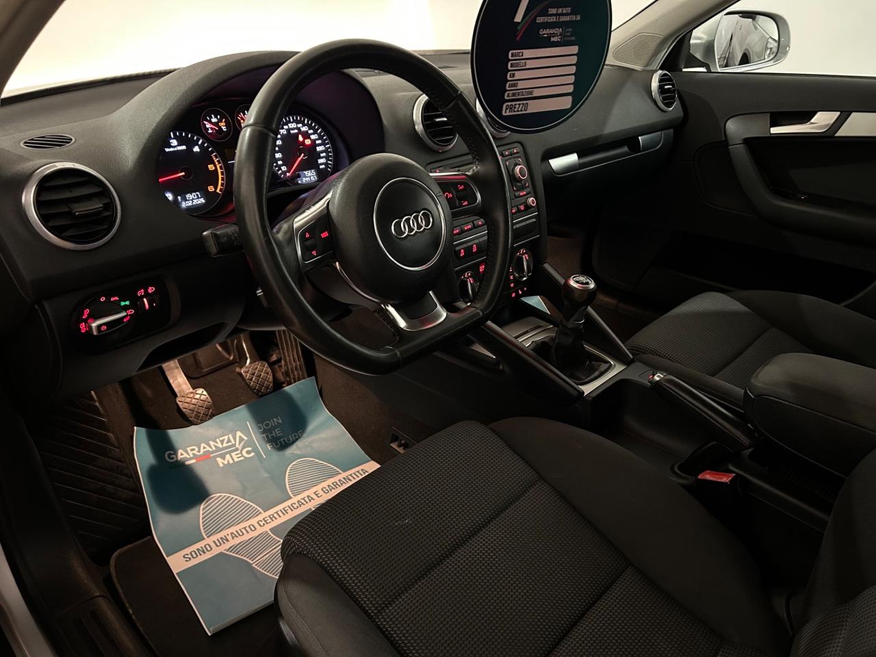 Audi A3 SPB 1.6 TDI 105 CV CR Ambition neopatentati