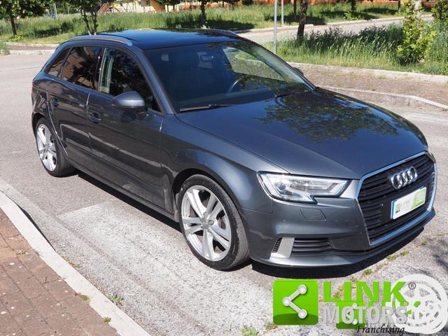 AUDI A3 Sportback S LINE-C/TETTO RISC.SEDILI PROMO FINANZIAMENTO