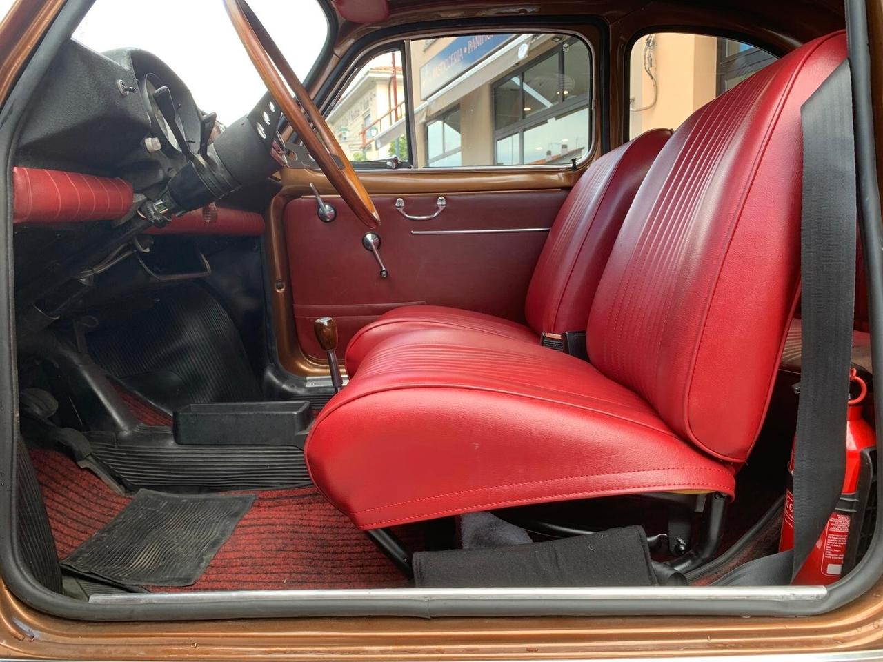Fiat 500 My car Francis Lombardi ASI T. Oro Restaurata