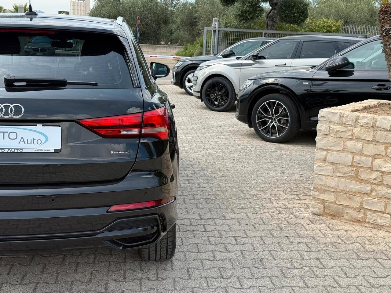Audi Q3 40 TDI 190cv quattro S tronic line edition Nero Mhytos