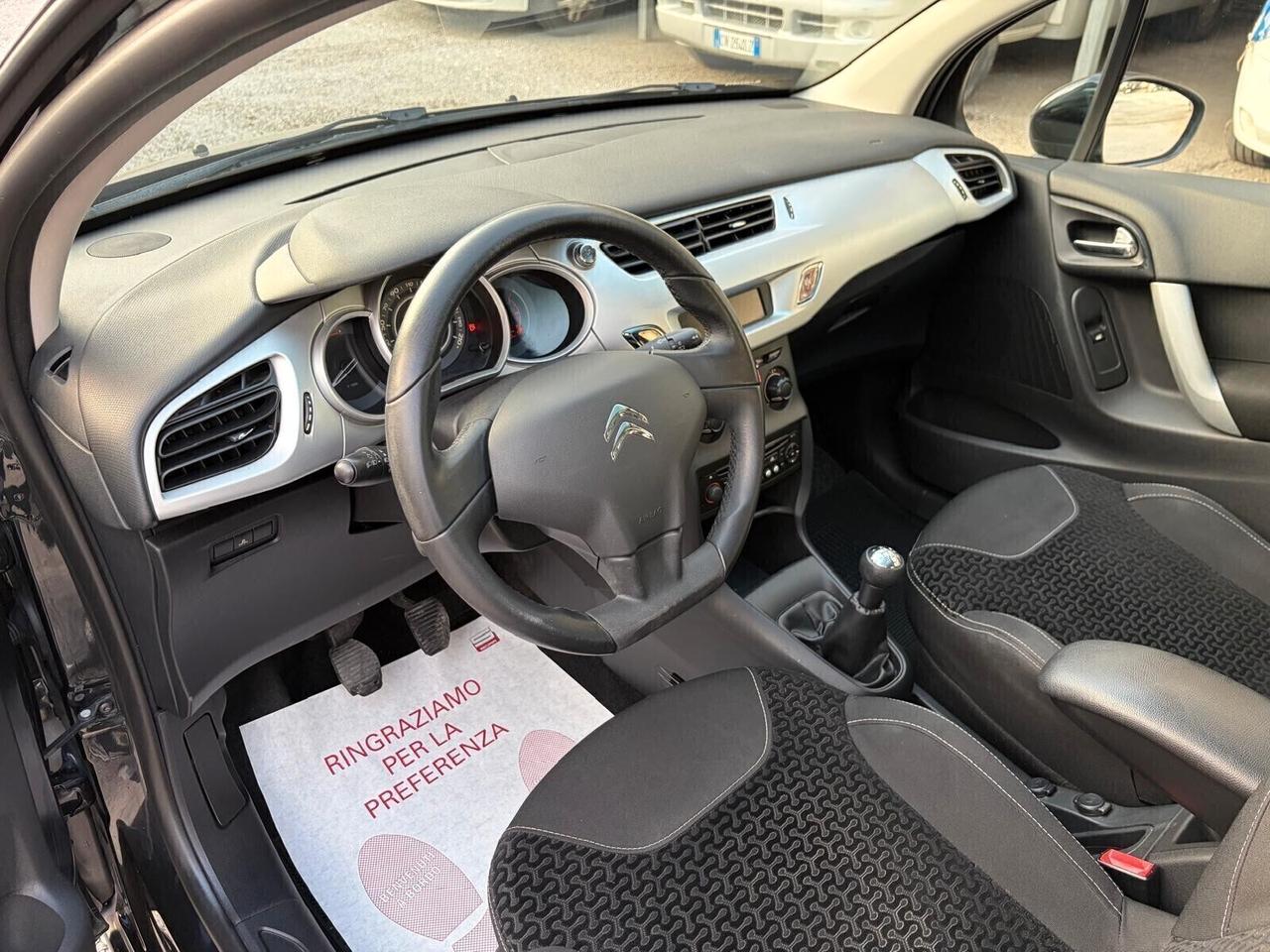 Citroen C3 1.1 60Cv EURO5 12 MESI DI GARANZIA.