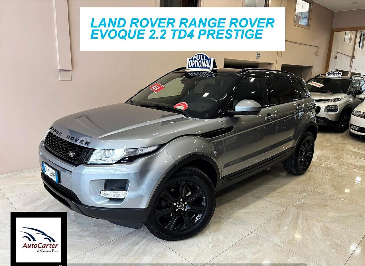 Range Evoque 2.2 TD4 150CV TETTO**80.000KM**