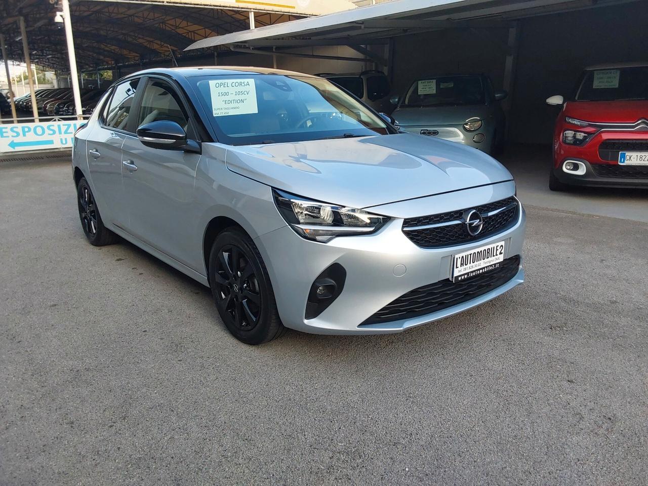 Opel Corsa 1.5 D 100 CV Edition (Bicolore Metallizzato)
