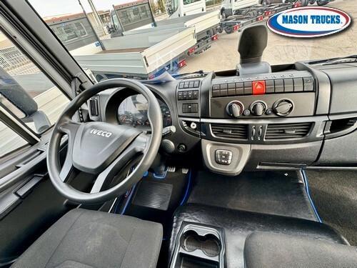 IVECO EUROCARGO 75-210P, furgonato con sponda, 2021, km 69.000