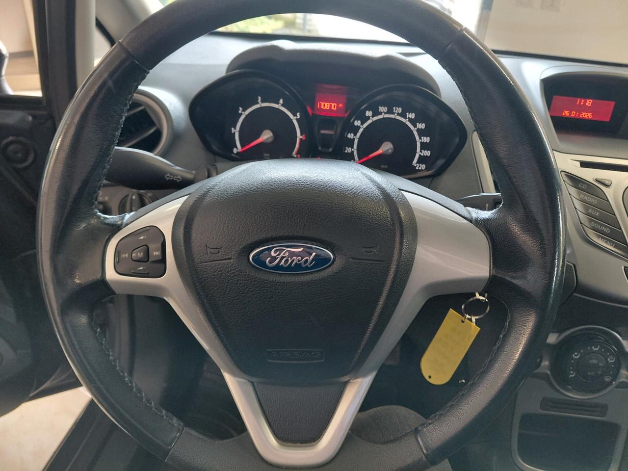 FORD FIESTA ANNO 2011 BZ GPL ADATTA NEOPATENTATI KM 170 MILA