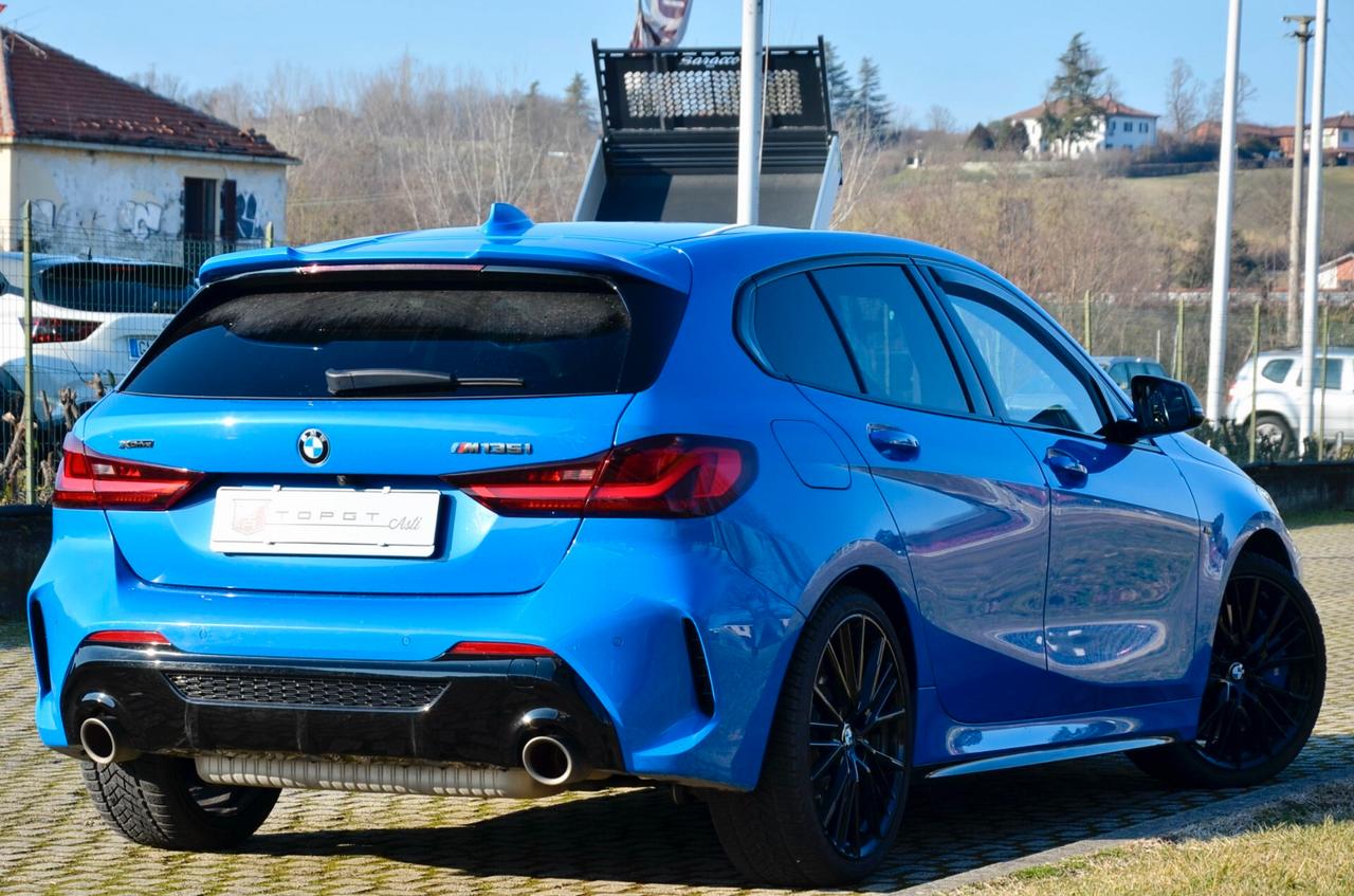 BMW M 135i XDRIVE 306cv AUTO, UFF ITALIANA, SERVICE BMW, FULL LED, SEDILI GUSCIO, MBRAKES, 19", PERMUTE