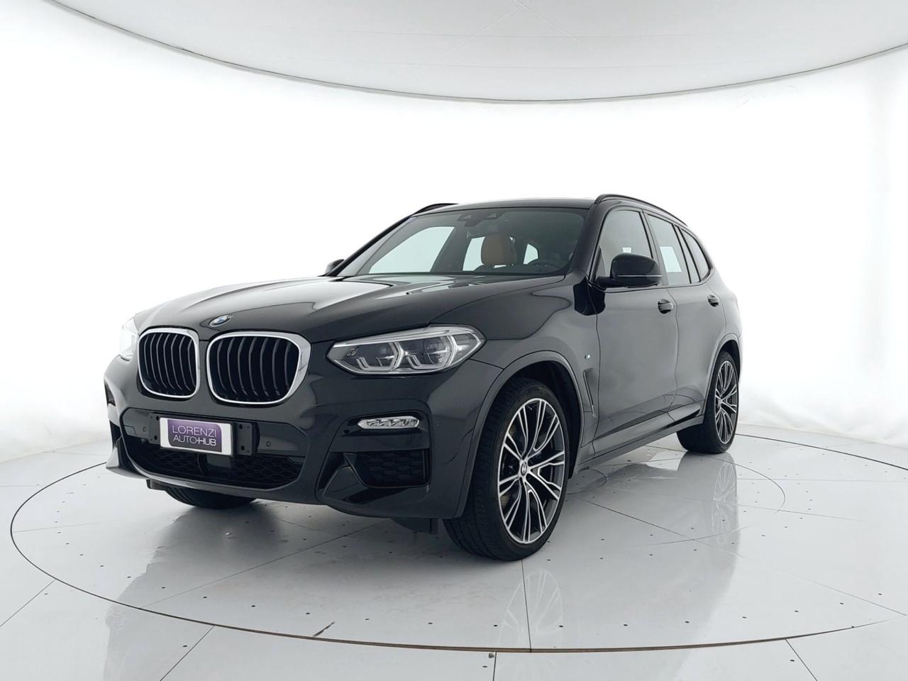 BMW X3 xdrive25d Msport 231cv auto PELLE+FULL LED+TETTO PANO APRIBILE