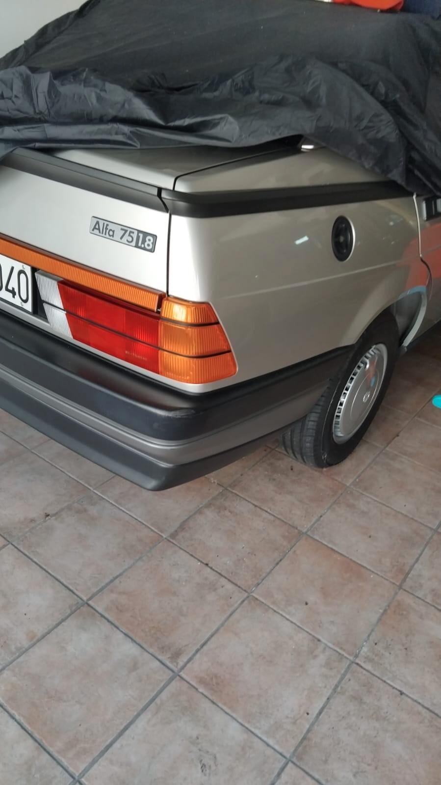 Alfa 75 1800 CARB (47.220KM ORIG TARGA MILANO)