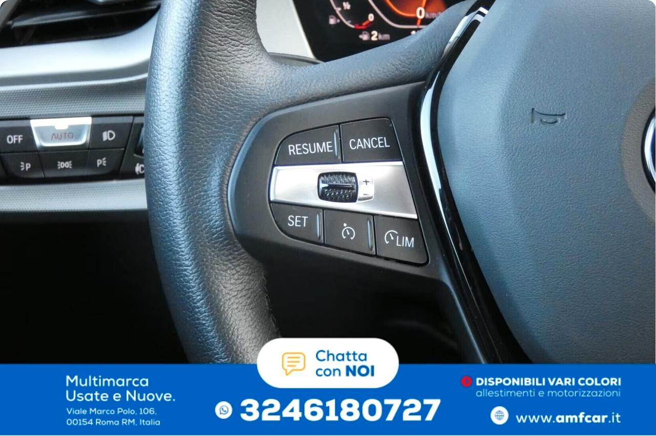 BMW 118i Advantage Cambio manuale navi