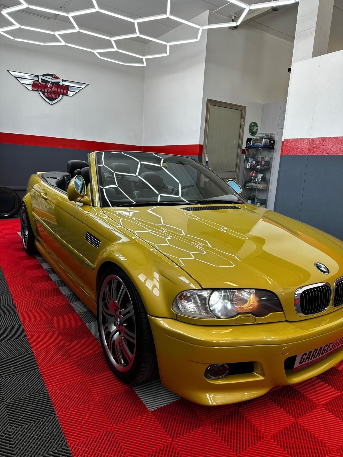 Bmw M3 e46 cabrio manuale