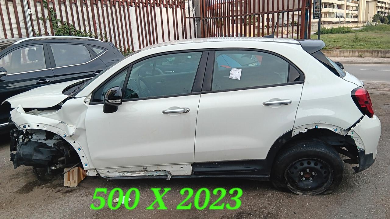 Fiat 500X incidentata sinistrata mondialcars 023