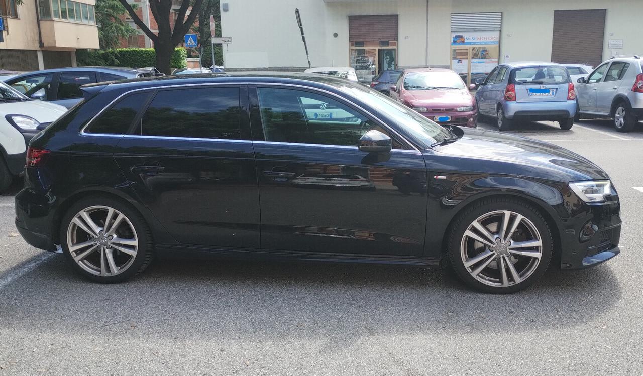 Audi A3 SPB 2.0 TDI 184 CV quattro S tronic S-Line