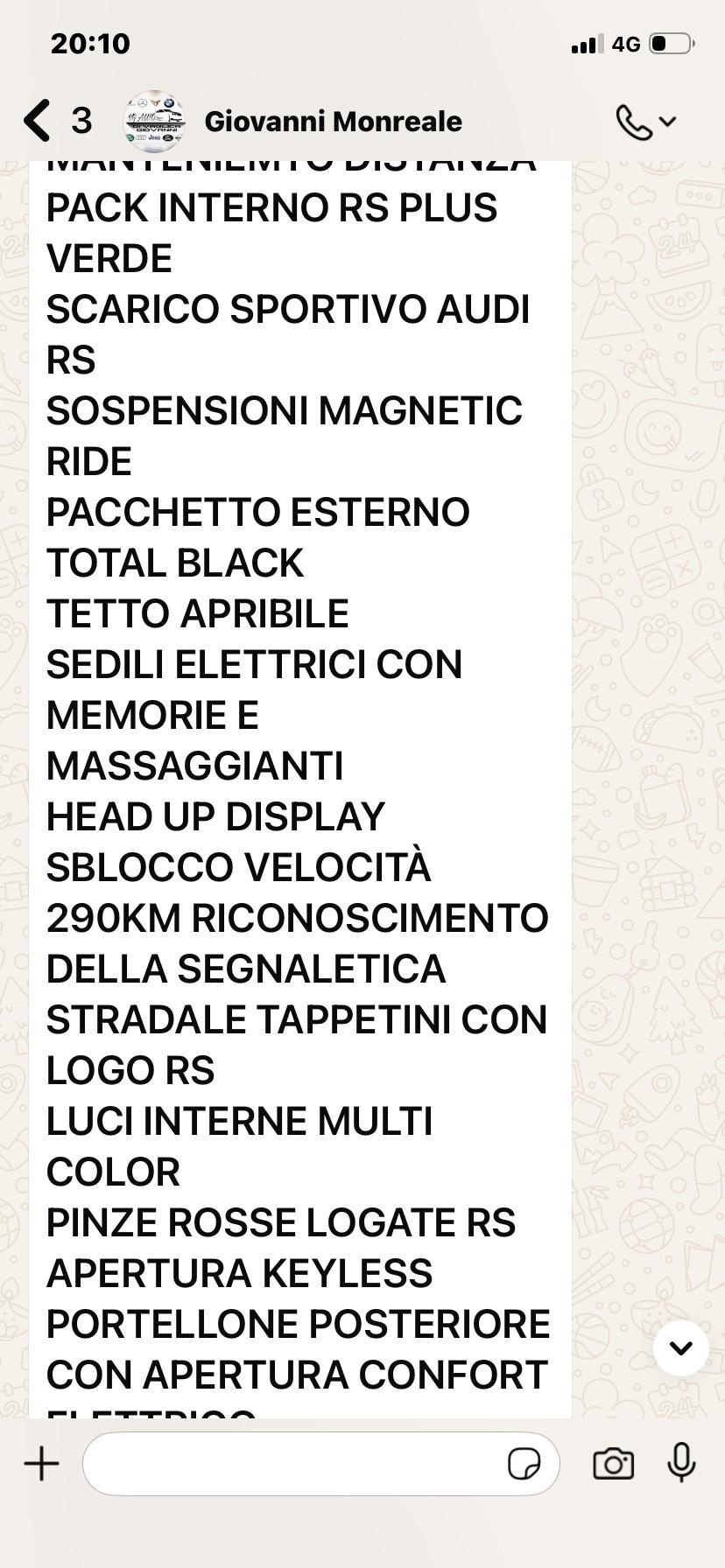 Audi A3 RS 3 SPB TFSI quattro S tronic