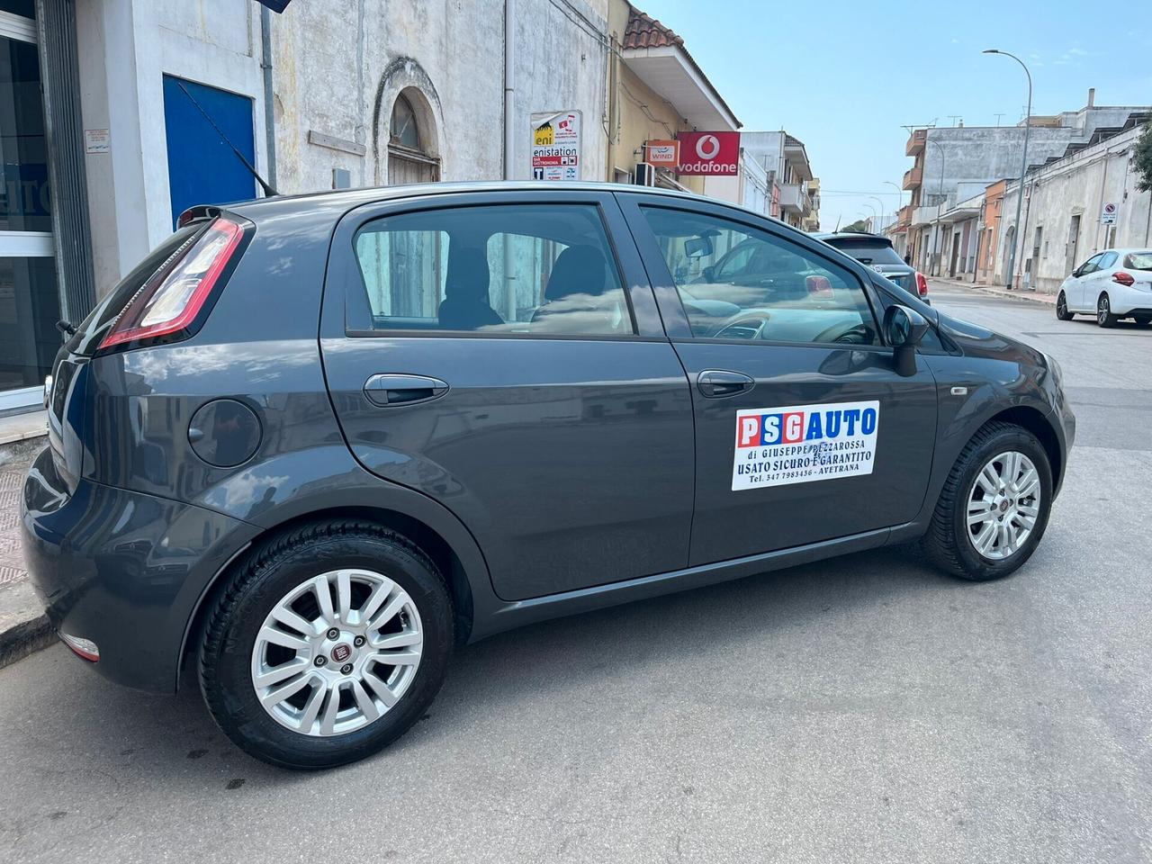 FIAT PUNTO LOUNGE 1.2 BENZ 6-2014, CLIMA, SERVOST, CERCHI IN LEGA PERFETTA