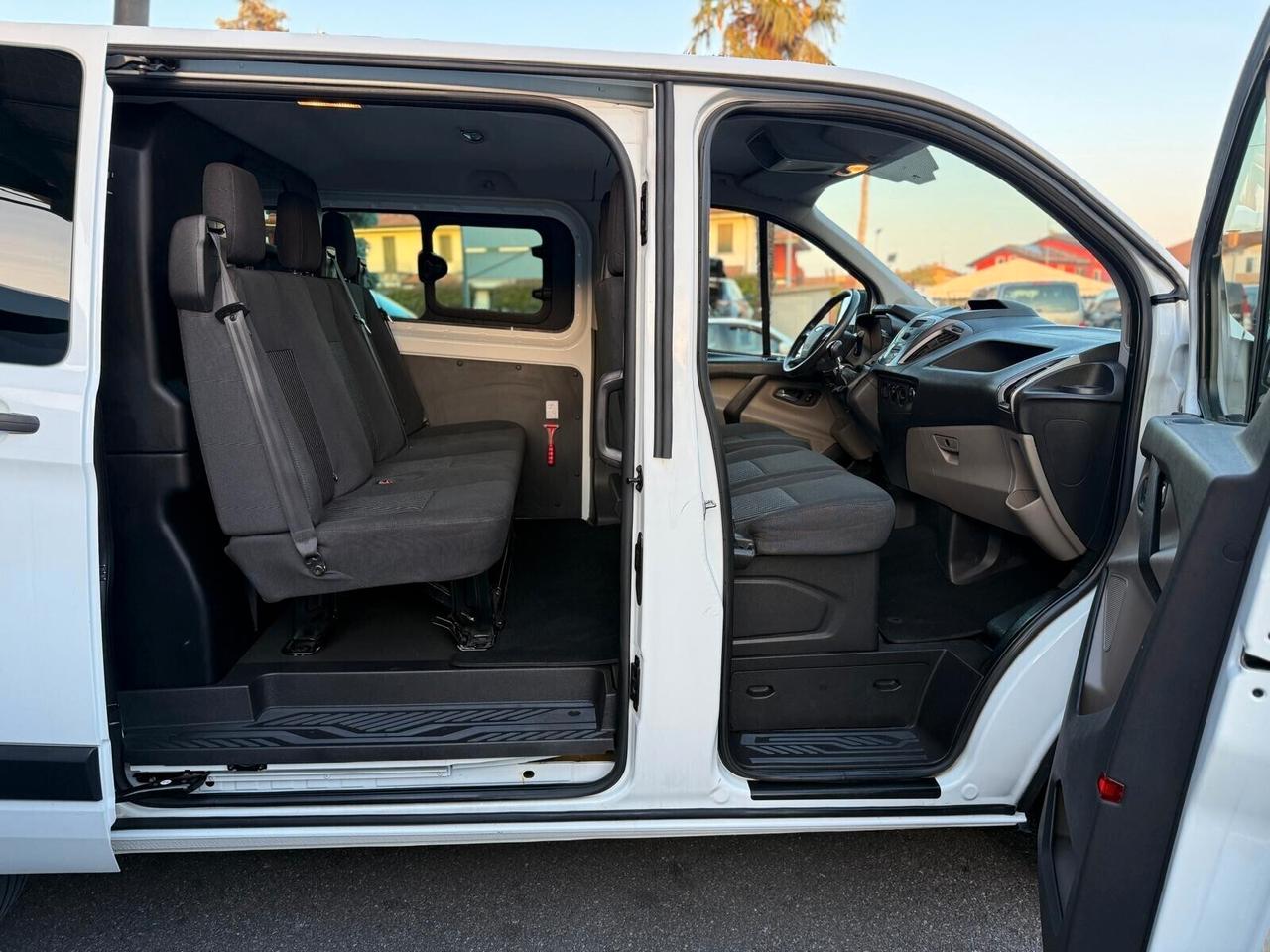 ford transit CUSTOM VAN 6 POSTI AUTOCARRO DOPPIA CABINA