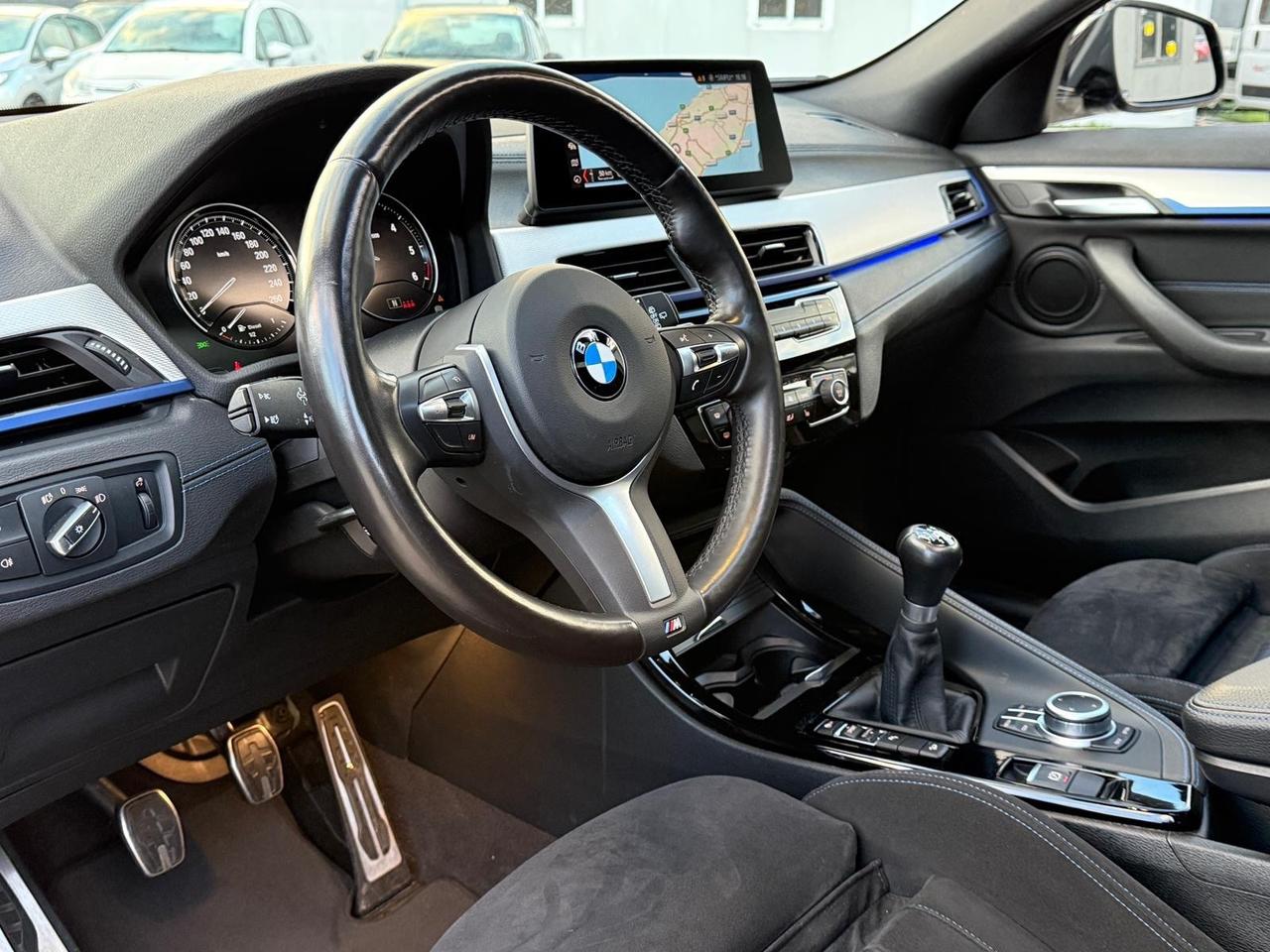 BMW X2 MSPORT XDRIVE 150CV UNICO PROPRIETARIO NAVI LED TETTO 2021