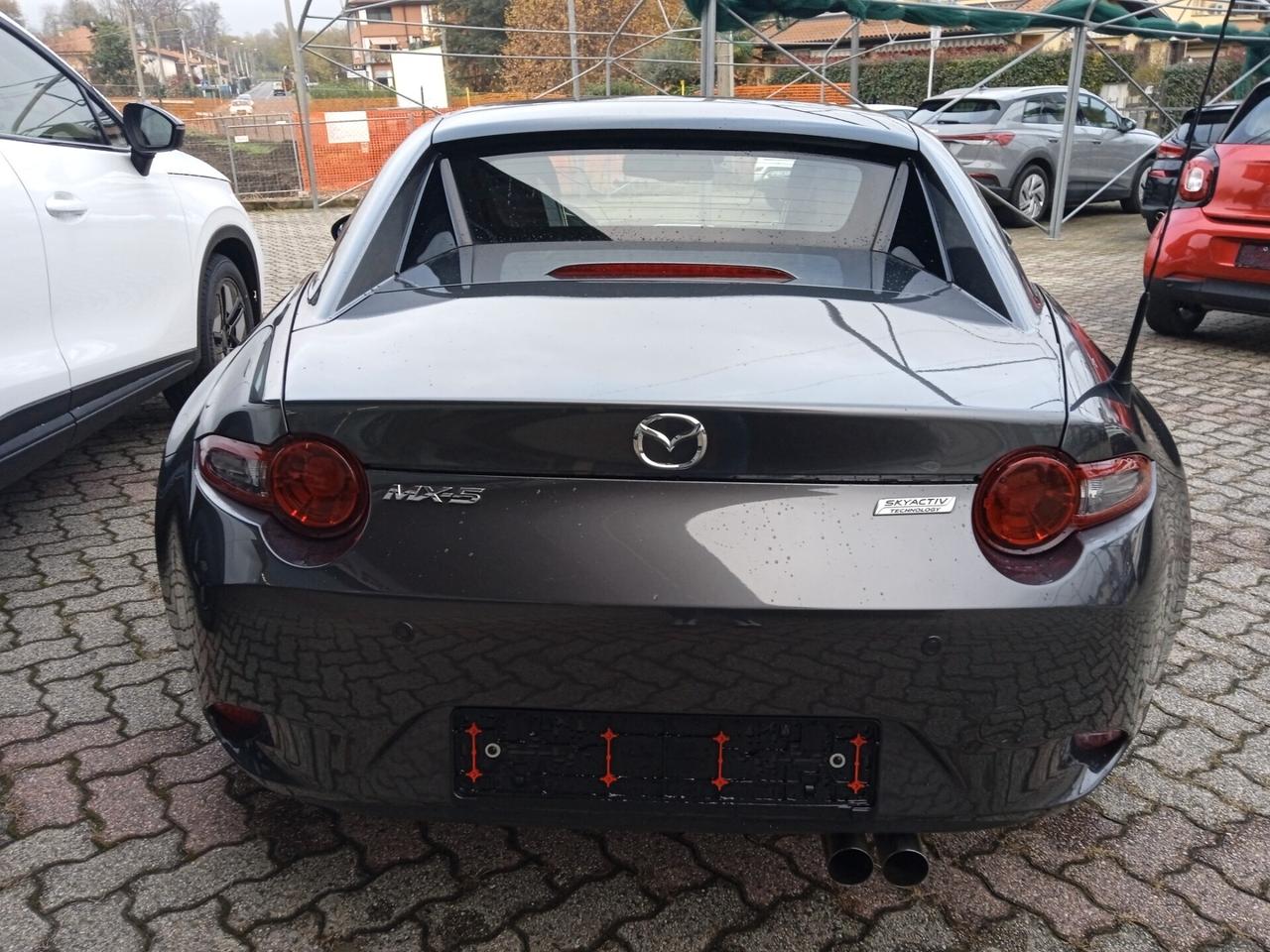 Mazda MX-5 RF LED 17" SENS PARK PELLE TOTALE CRUISE CONTROL SEDILI RISCALDATI NAVY IN ARRIVO OPZIONABILE