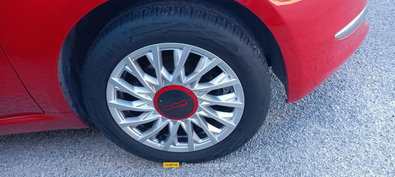Fiat 500 1.0 Hybrid Red