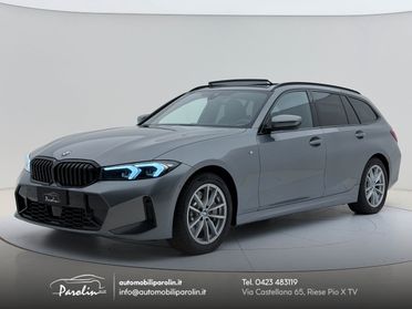 BMW 330 i Touring xDrive MSport Tetto-Gancio-Pelle-Winter-360