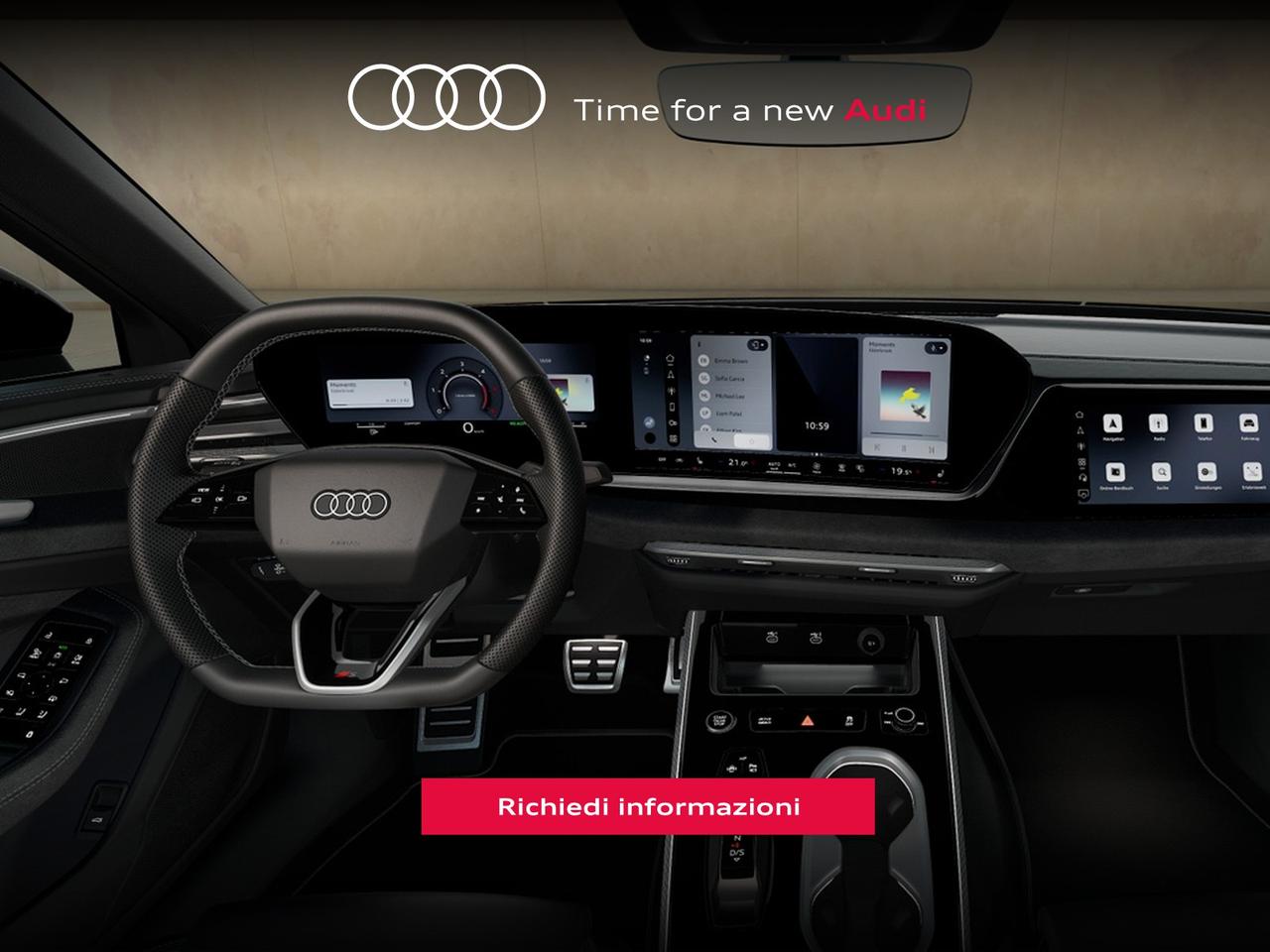 Audi A6 2.0 tdi mhev + s line edition 204cv s-tronic