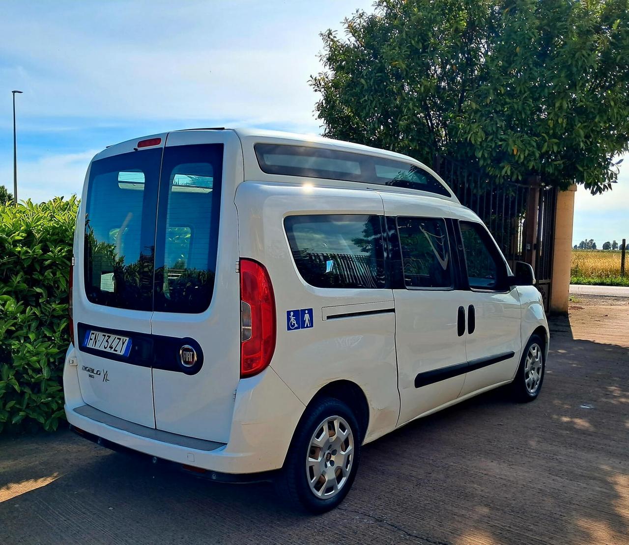 Fiat Doblo Doblò XL PASSO LUNGO 5+1 TRASPORTO DISABILI