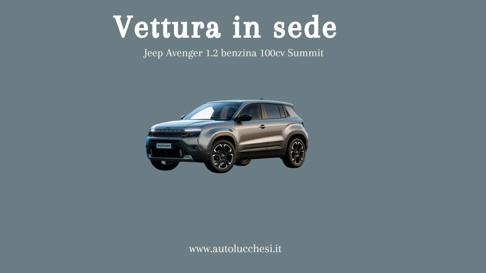 Jeep Avenger 1.2 Turbo 100 CV Summit