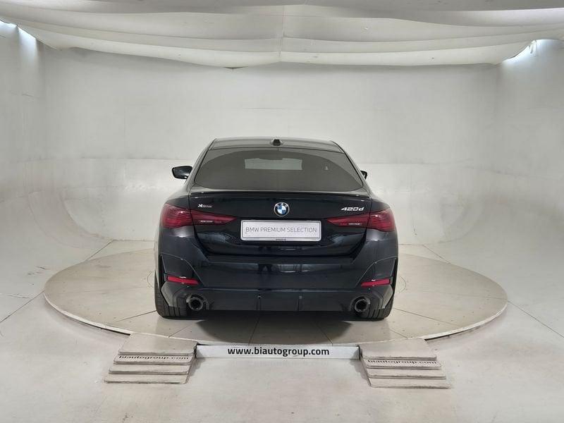 BMW Serie 4 G26 LCI 2024 Gran Coup 420d Gran Coupe mhev 48V xdrive MSport Pro auto