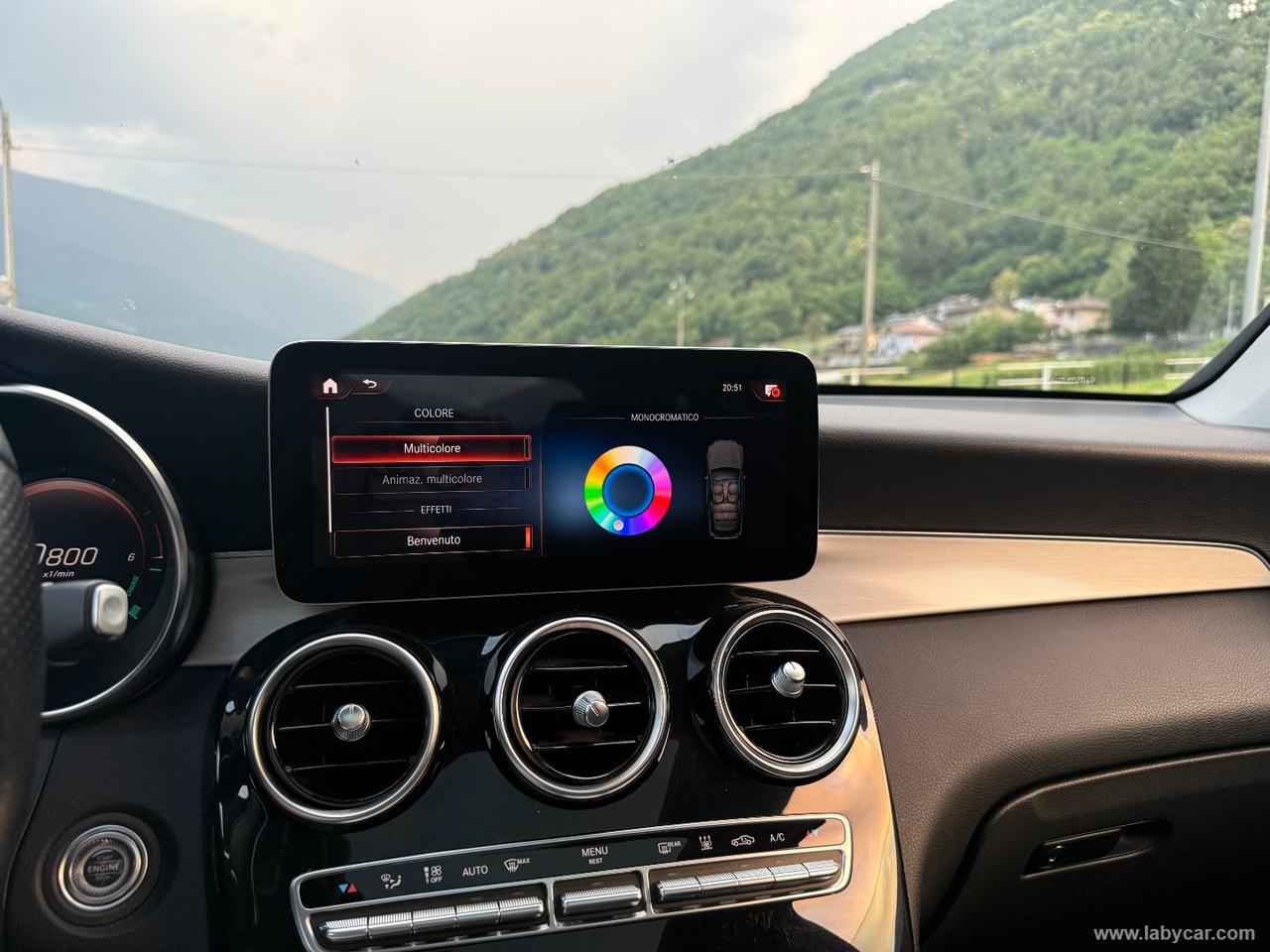 MERCEDES-BENZ GLC 300 de Plug-in PREMIUM PLUS TETTO AIRMATIC CAMERA 360