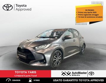 Toyota Yaris 1.5 Hybrid 5 porte Trend