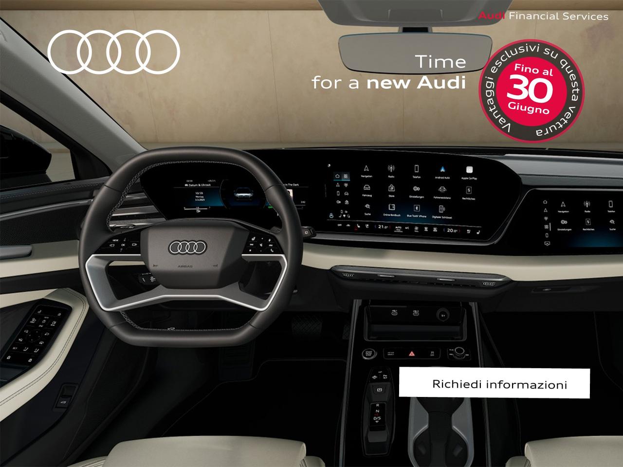 Audi A6 avant 2.0 tdi mhev + s line edition quattro 204cv s-tronic