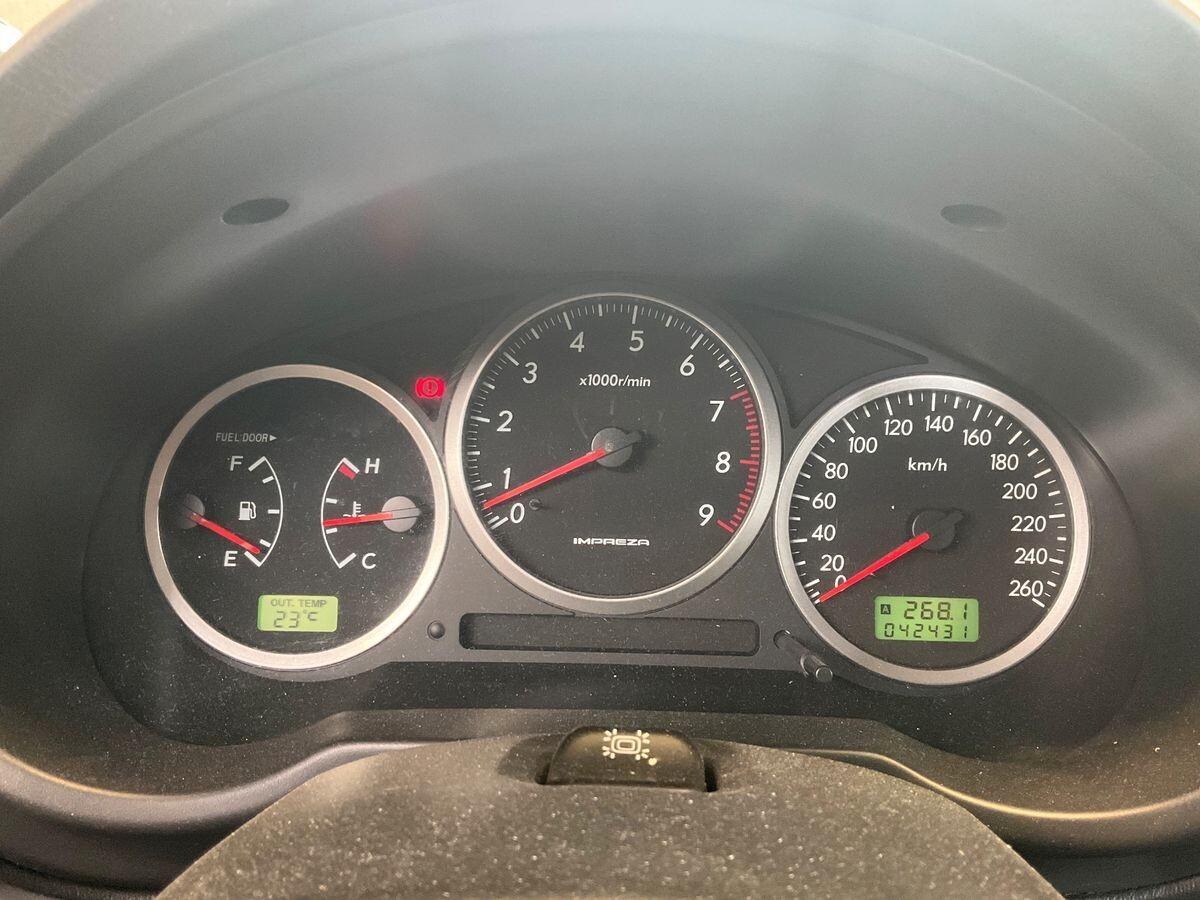 Subaru Impreza 2.0 turbo 16V cat WRX
