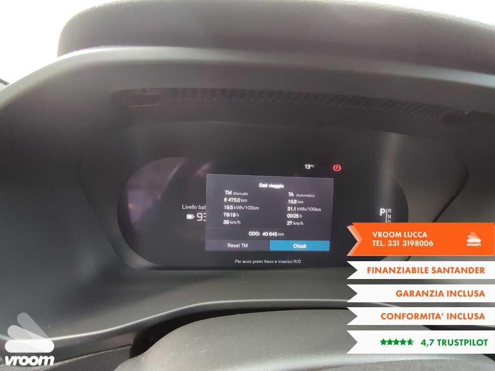 VOLVO XC40 (2017-->) XC40 Recharge Pure Electri...