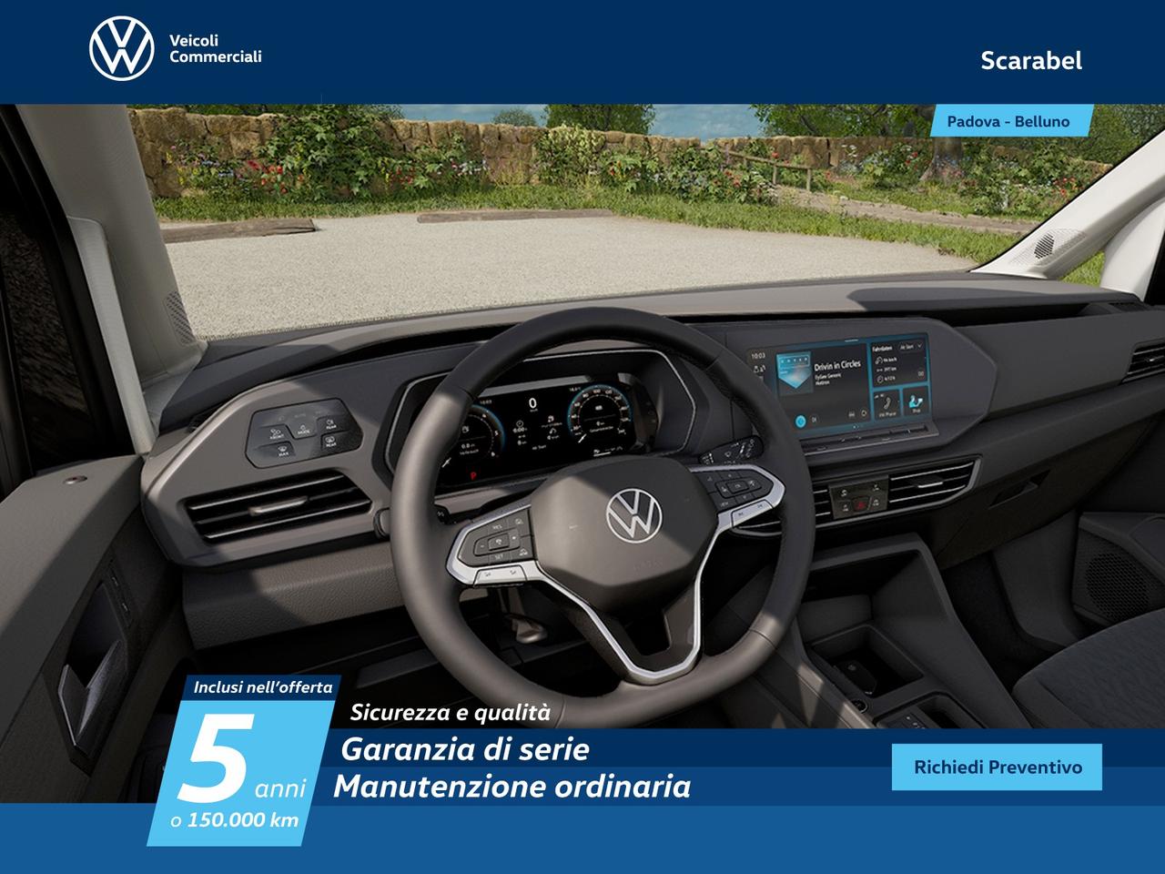 Volkswagen Caddy maxi 1.5 phev 150cv life dsg